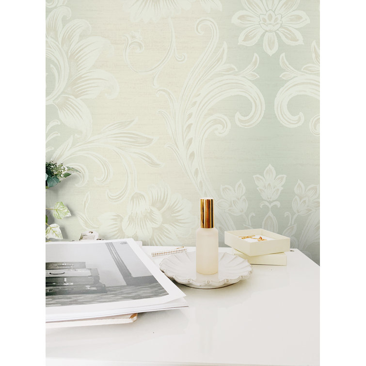 Red Barrel Studio® Damask Wallpaper Wayfair